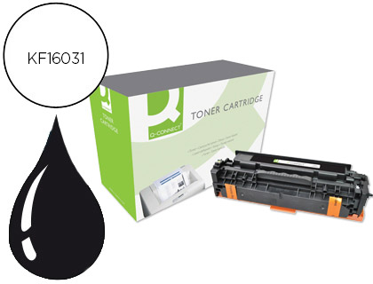 TONER Q-CONNECT COMPATIBLE HP CE410X M451BQCN POUR IMPRIMANTES COLOR LASERJET M351 451 375 475 COULEUR NOIR 4000P