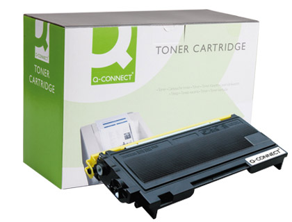 TONER LASER Q-CONNECT COMPATIBLE IMPRIMANTES BROTHER TN2000 COULEUR NOIR 2500P