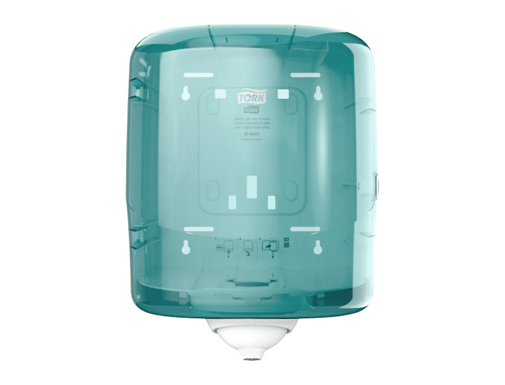 DISTRIBUTEUR TORK REFLEX ESSUIE-MAINS M4 PERFORMANCE   DEVIDAGE CENTRAL FEUILLE A    FEUILLE COLORIS BLANC ET