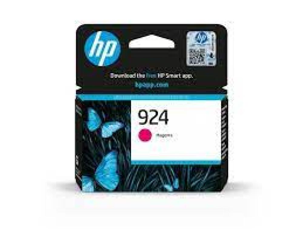 CART.JE HP924 MAGENTA 4K0U4NE4CARTOUCHE JET D'ENCRE HP924 MAGENTA 4K0U4NE