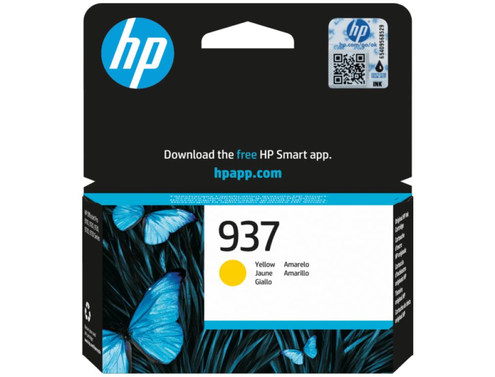 CART.JE HP937 YELLOW 4S6W4NE 8CARTOUCHE JET D'ENCRE HP937 YELLOW 4S6W4NE