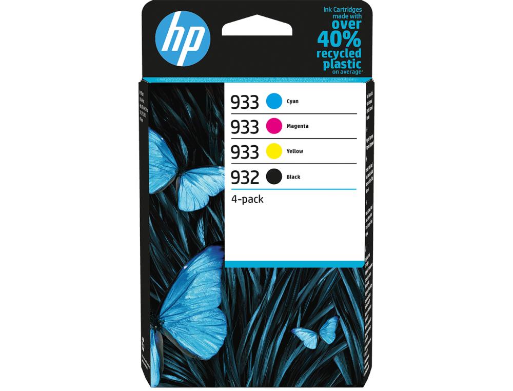CART.HP 932/933 BK/CMY 6ZC71AECARTOUCHE HP 932/933 BK/CMY 6ZC71AE PACK