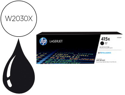 CARTOUCHE HP LASERJET 415X COULEUR NOIR 7500 PAG