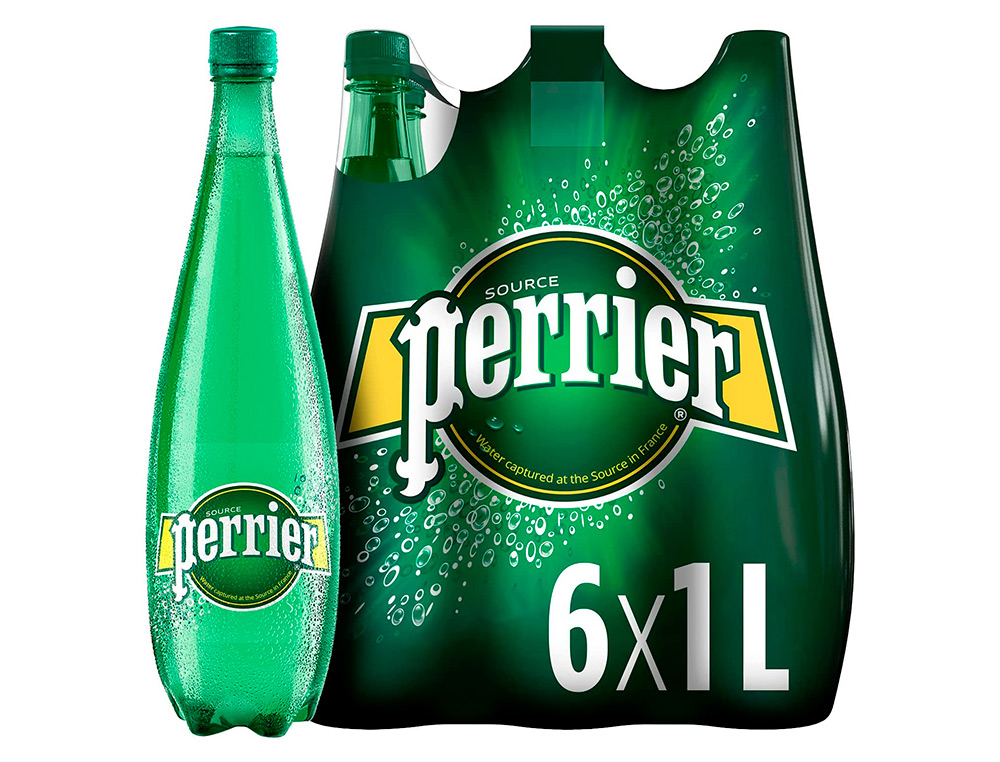 EAU GAZ PERRIER PET 1L