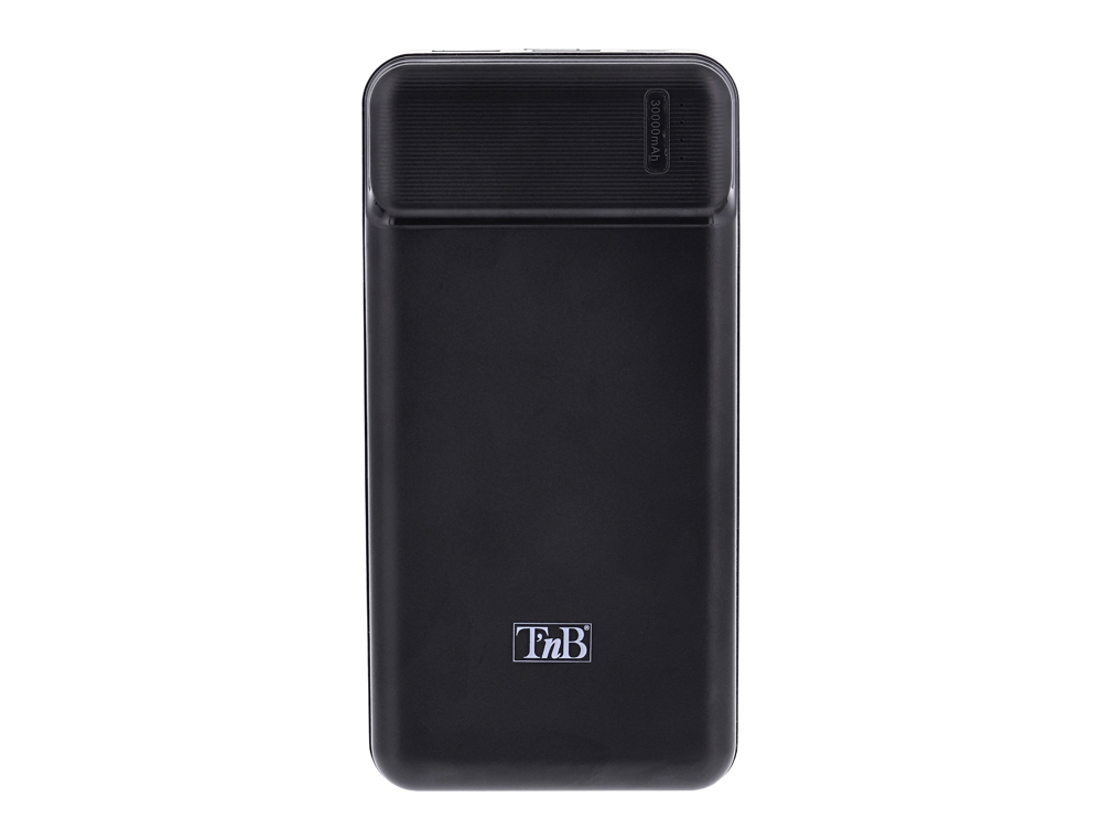 BATTERIE NOMADE T'NB 30000 MAH 2 USB + 1USB-C CHARGE     RAPIDE 10W COLORIS NOIR