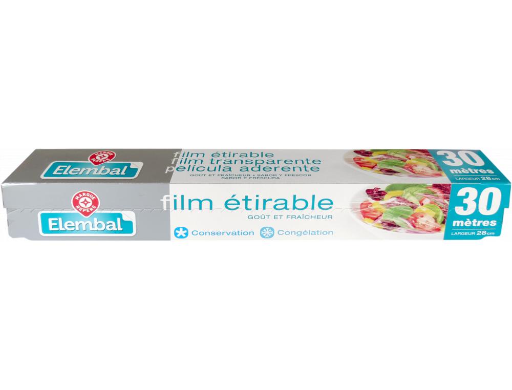 FILM ETIRABLE ALIM.30MX30CM+DIFILM TIRABLE ALIMENTAIRE