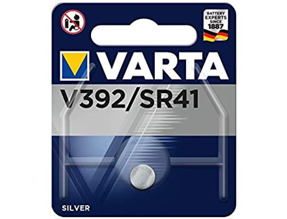 PILE 392/384 SR41 BLISTER DE 1PILE POUR MONTRES VARTA - SR41