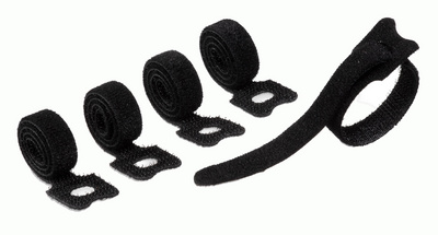 P/5 ATTACHE-CABLES BOUCLE GRIP10X200MM NOIR