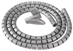GAINE DE CABLES LONG.2M ARGENT