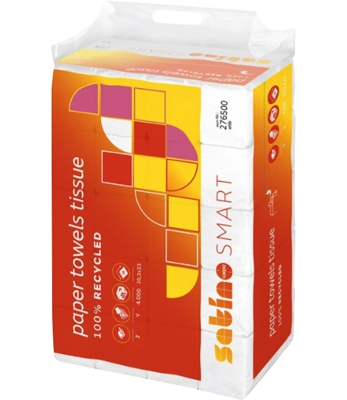 ESSUIE-MAINS 2PLIS 20.3X23CM OUATE BLANCHE 200F.CARTON 20P.